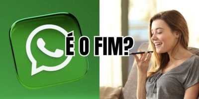 Whatsapp confirma fim dos áudios para donos de celulares Android (Reprodução/Montagem//UOL/Canaltech)