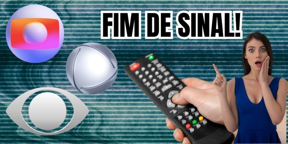 Fim de sinal atinge Globo, Record, Band e substituto é convocado (Reprodução/Montagem/Canva)