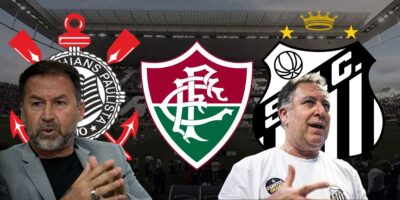 Imagem do post Rasteira de Teixeira em Augusto Melo: Santos abre os cofres pra assinar com craque do Flu sonho do Corinthians