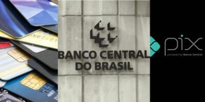 Banco Central, PIX e cartão de crédito - Foto: Montagem