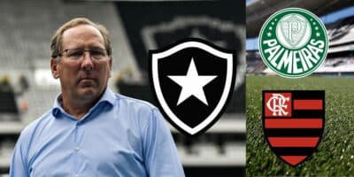 Nem Palmeiras, nem Flamengo: Textor usa seus BILHÕES para fechar com o melhor meia do Brasil para o Botafogo - Montagem Tv Foco