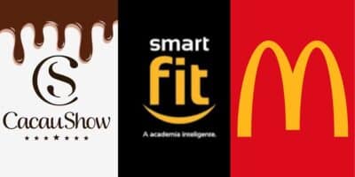 Cacau Show, Smart Fit e McDonalds (Reprodução - Internet)