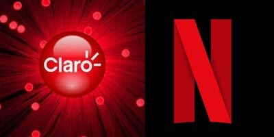 Claro e Netflix (Reprodução - Internet)