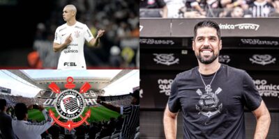 Imagem do post Meia de seleção e melhor que Moscardo: A.Oliveira está em êxtase com volta triunfal de craque ao Corinthians