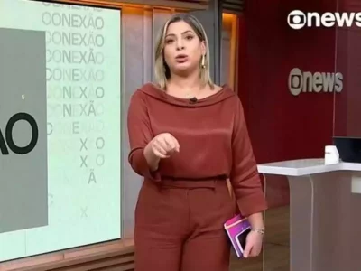 Daniela Lima na GloboNews - Foto Internet