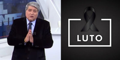 Datena no Brasil Urgente - LUTO (Foto: Reprodução, Montagem - TV Foco)