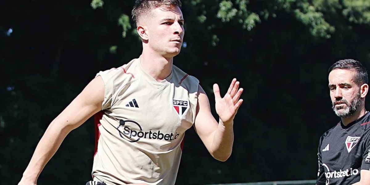 Galoppo quer recomeçar de onde parou: com gols e protagonismo — Foto: Rubens Chiri/saopaulofc.net