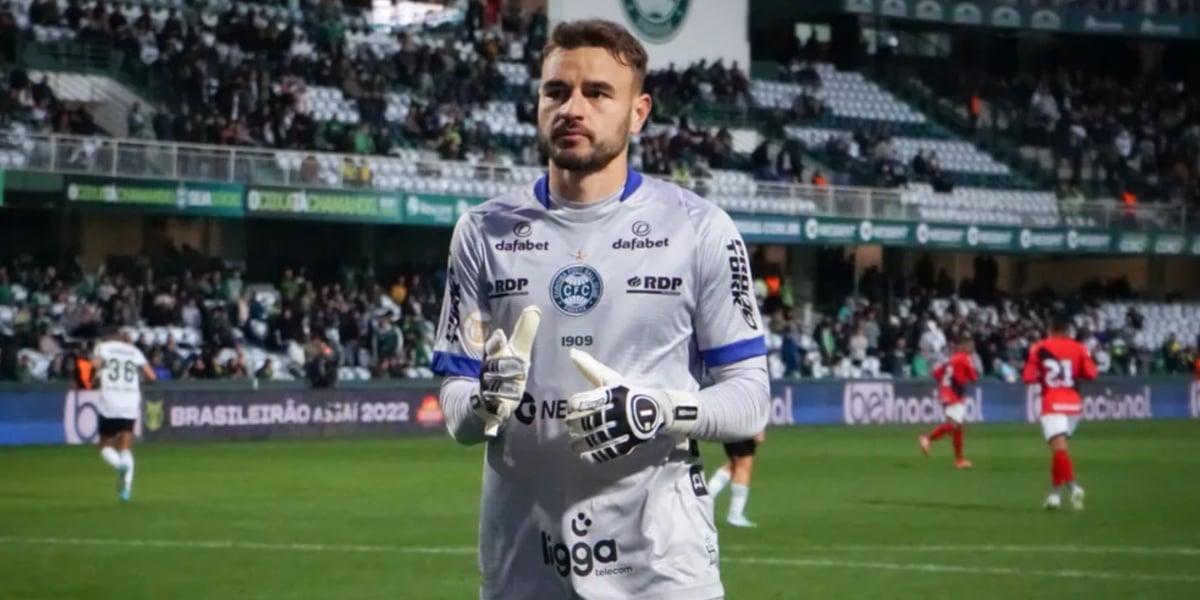 O goleiro Gabriel Vasconcelos - Foto: Internet