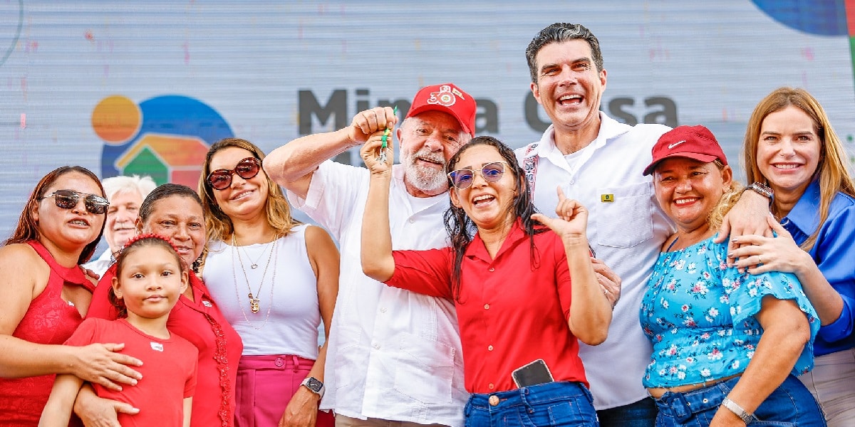 Lula no Minha Casa Minha Vida (Foto: Reprodução/ Internet)