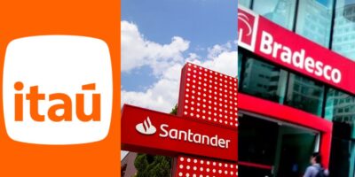 Itaú / Santander / Bradesco - Montagem TVFOCO