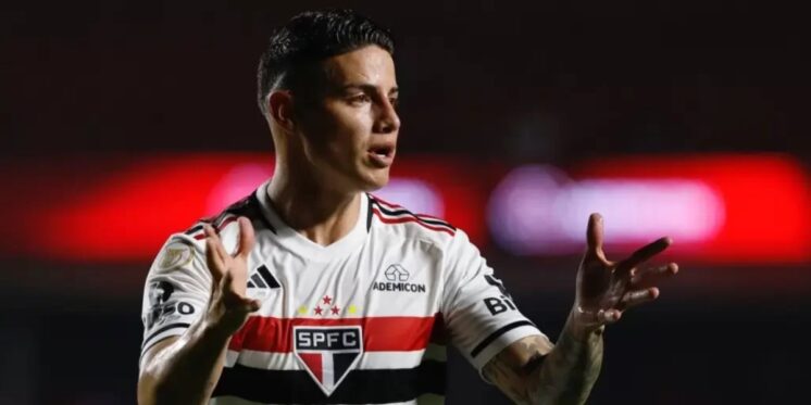 Adeus de James Rodríguez é anunciado no SP e 2 clubes se digladiam pelo meia - Foto: Internet