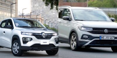 Kwid e T-Cross, carros amados (Reprodução - Internet)