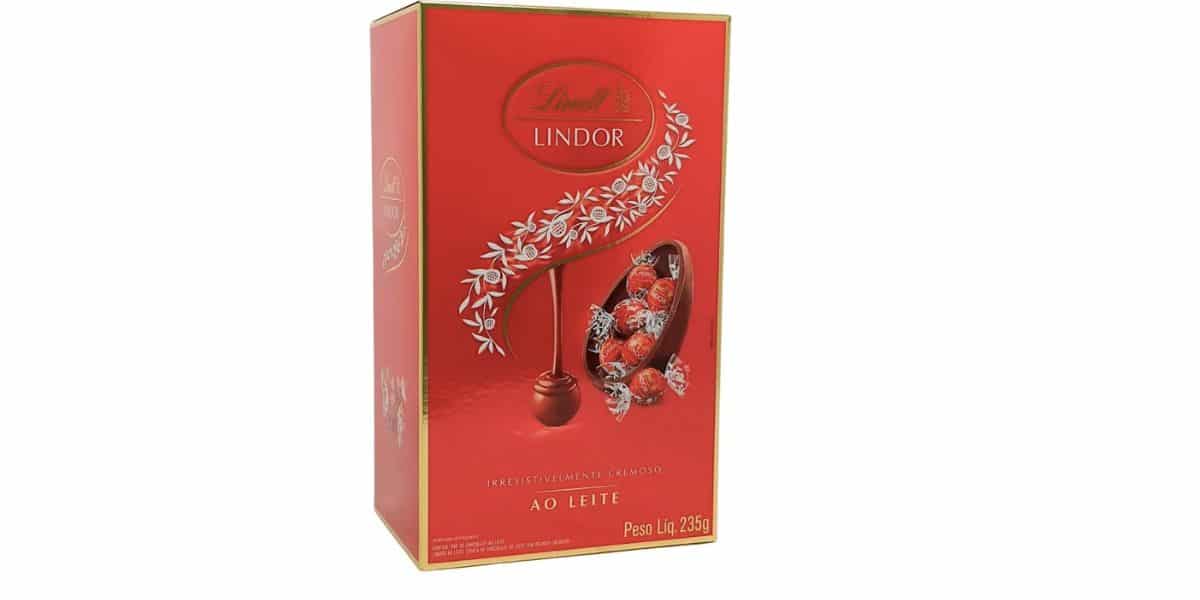 Lindt Lindor ao Leite (Foto: Reprodução / Internet) 