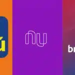 Logo Itaú / Logo Nubank / Logo Bradesco - Montagem TVFOCO