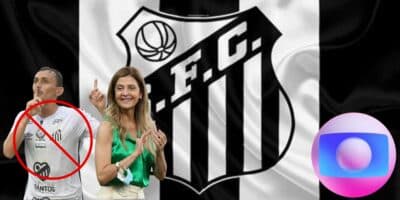 Logo do Santos com Pituca e Leila - Foto Reprodução Internet