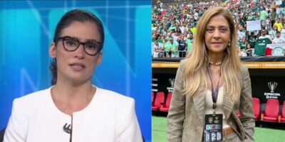 Renata Vasconcellos no JN / Leila Pereira - Montagem TVFOCO