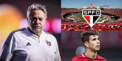 Retorno de Oscar ao São Paulo vai à tona ainda em 2024 - Montagem Tv Foco