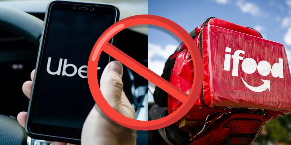 Uber E IFood Comunicam Cancelamento De Contas