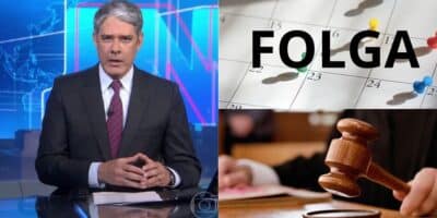 William Bonner / Dia de folga / Martelo batido - Montagem TVFOCO