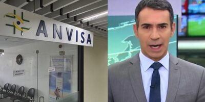 Anvisa deu 2 decretos contra populares e fato foi noticiado por Tralli no JH (Foto: Reprodução Internet)