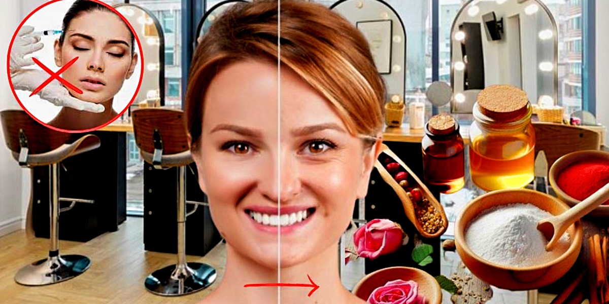 Una receta de 4 ingredientes que promete eliminar las arrugas con más potencia que el Botox ((Reproducción Foto/Montaje/Lennita/Tv Foco)