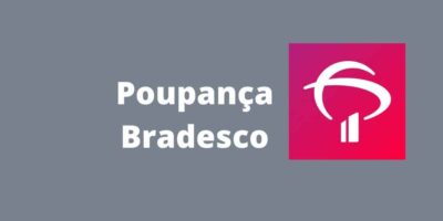 10 mil reais na poupança do Bradesco rende mais de 600 reais no ano (Reprodução: Internet)