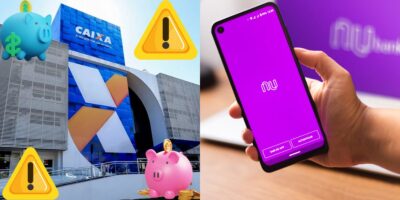 Imagem do post Alerta máximo da CAIXA: Aviso Crucial para Titulares de Poupança e Nubank passando com o trator em anúncio