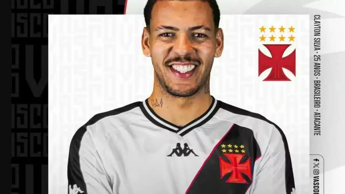 Clayton Silva é o novo reforço do Vasco (Foto: Reprodução/ Internet)