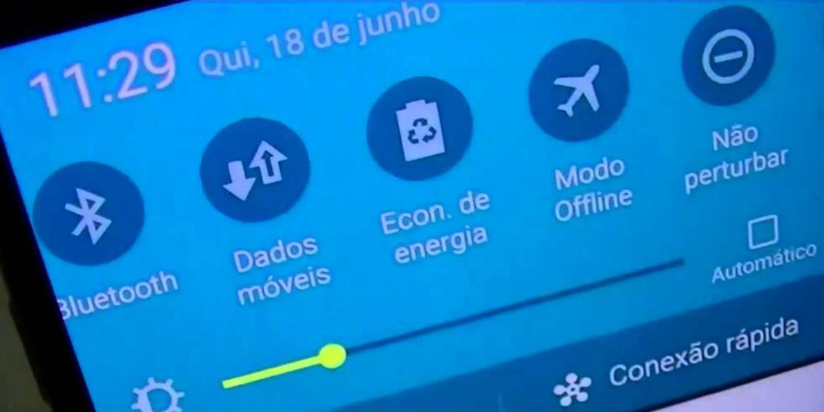 Os dados móveis só acionam com o chip funcionando (Reprodução: Internet)