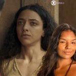 Egídio, Joana, Ritinha e Damião em Renascer (Foto: Reprodução / Globo / Montagem TV Foco)