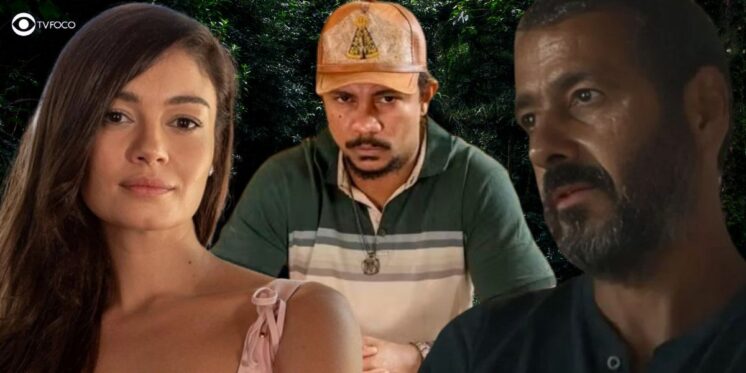 Eliana, Damião e José Inocêncio em Renascer (Foto: Reprodução / Globo / Montagem TV Foco)