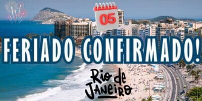 Imagem do post VITÓRIA: Feriado é confirmado no RJ para a próxima QUINTA (28/03) e grande festa é confirmada a milhões