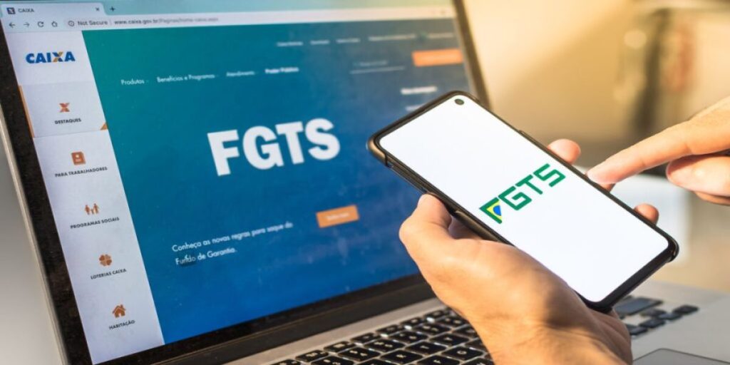 Aplicativo do FGTS conta com todas as informações aos trabalhadores (Reprodução: Internet)
