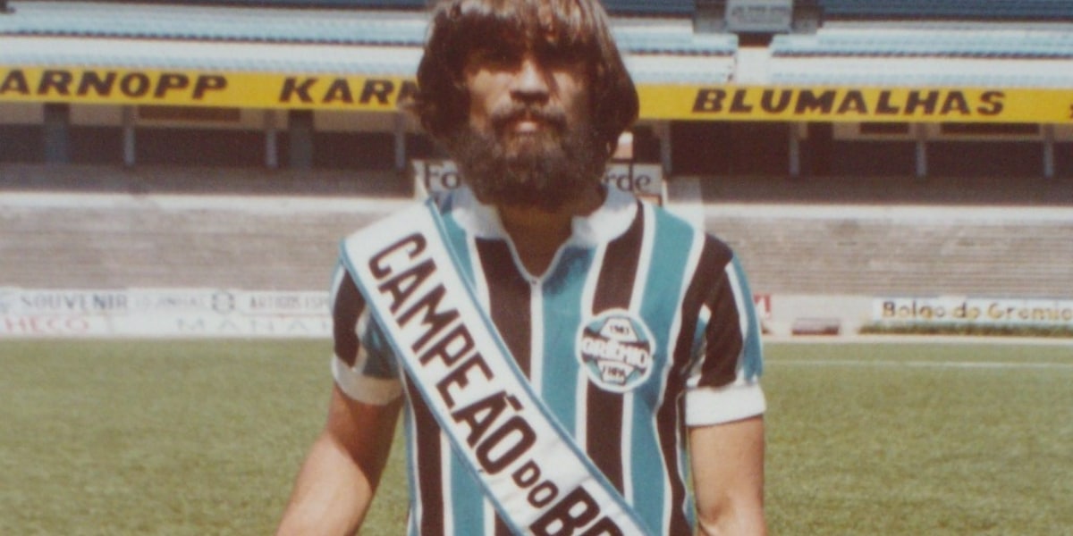 O jogador Héber, campeão com o Grêmio morreu vítima de câncer (Foto: Divulgação)