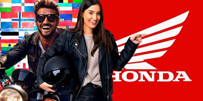 Honda faz superlançamento de moto em país e motoristas enlouquecem (Foto Reprodução/Montagem/Lennita/Canva/Logo.net)