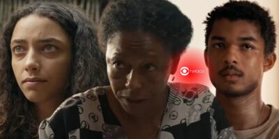 Joana, Inácia e João Pedro em Renascer (Foto: Reprodução / Globo / Montagem TV Foco)