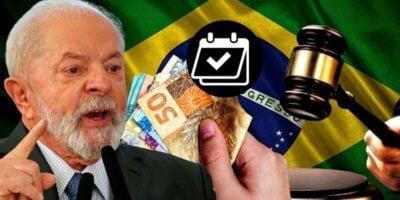 Lula bate o martelo 3 vezes e toma decisões que afetam aposentados e trabalhadores em 2024 (Foto Reprodução/Montagem/Lennita/TV Foco/Gov/Canva)