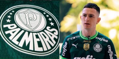 Aníbal e escudo do Palmeiras - (Foto: Montagem TV Foco)