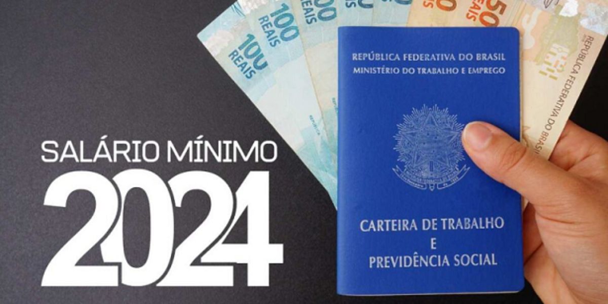 Salário mínimo nacional está em R$1.412 (Reprodução: Internet)