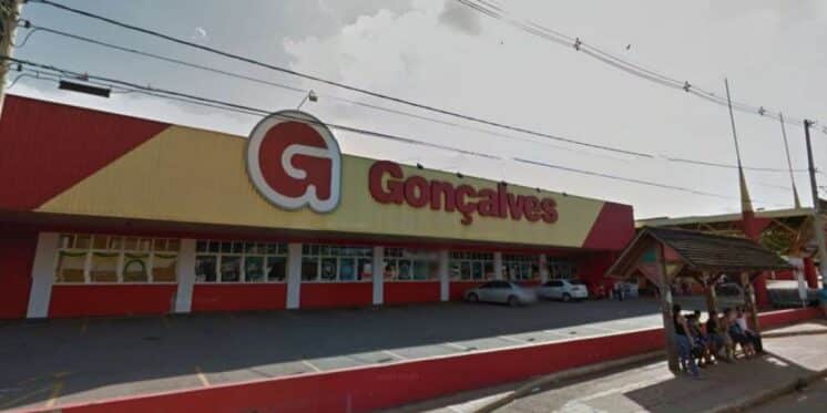 Supermercado Gonçalves era um dos maiores de Rondônia (Reprodução: Internet)