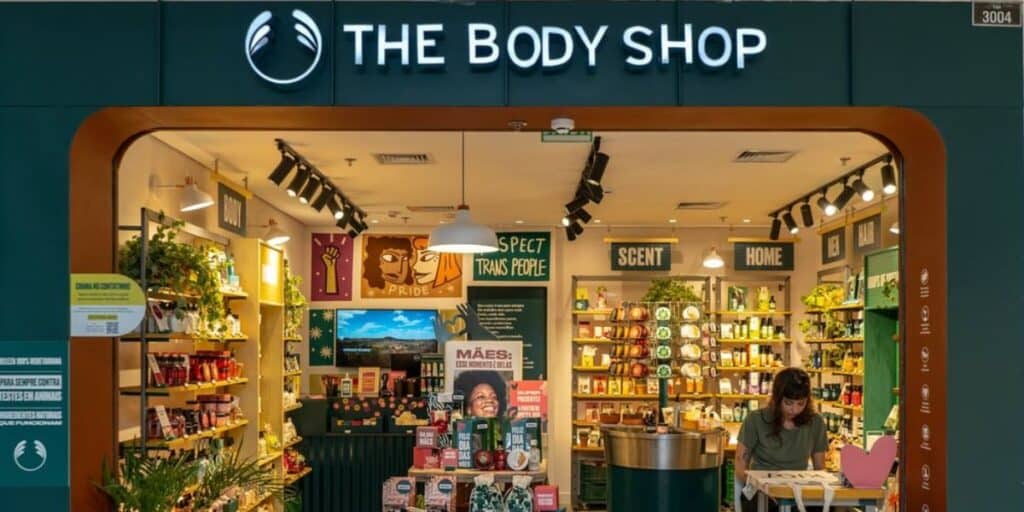 The Body Shop foi vendida pela Natura em novembro de 2023 (Reprodução: Internet)