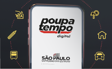 Aplicativo do Poupatempo Digital de São Paulo. (Foto: Reprodução / Internet)