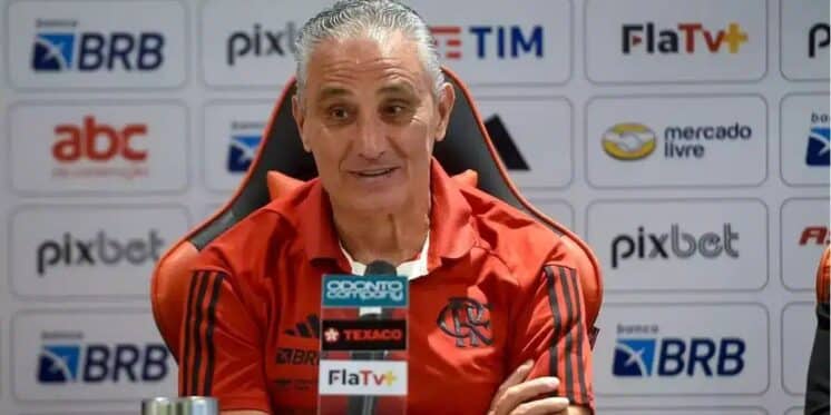 Tite é o atual treinador do Flamengo (Reprodução: Internet)