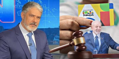 Bonner confirma lei de Lula e atinge Bolsa Família (Reprodução/Montagem/Canva/Globo/Governo Federal)