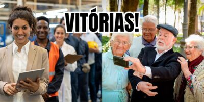 3 vitórias a trabalhadores e idosos (Reprodução/Montagem/Canva/Freepik)