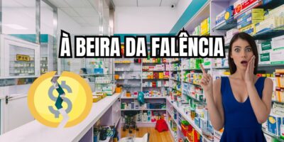 Rede de farmácias tem adeus em São Paulo e está à beira da falência (Reprodução/Montagem/Canva)