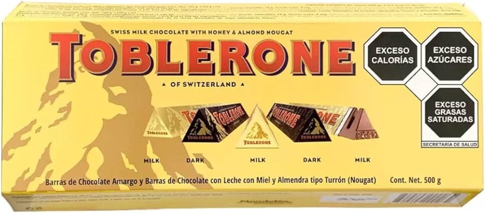 Chocolate Toblerone (Foto Reprodução/Mondelez)