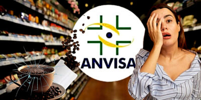 ANVISA determinou a proibição de duas marcas de café após grave descoberta (Foto Reprodução/Montagem/Lennita/Tv Foco/Canva/ANVISA)