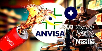 Novas regras da ANVISA atingem em cheio marcas como a Coca-Cola, Nestlé, e mais (Foto Reprodução/Montagem/Lennita/Tv Foco/ANVISA/Freepik)