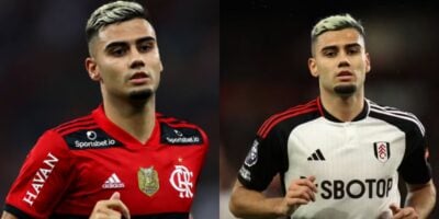 Andreas Pereira, craque que brilhou com a camisa do Flamengo (Foto - Montagem TV Foco).